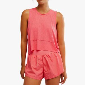 Free People Movement Women's Tempo Tank in Hibiscus size XL NWT